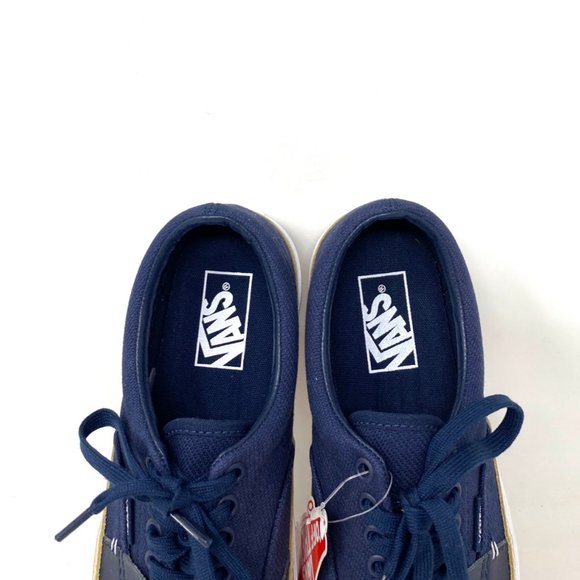 💖MEGA SALE💖VANS Slip Vamp Era Overply Women  Blue Genuine   VN0A4TZXX95 - Picture 7 of 10